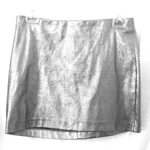 Faux Leather Skirt